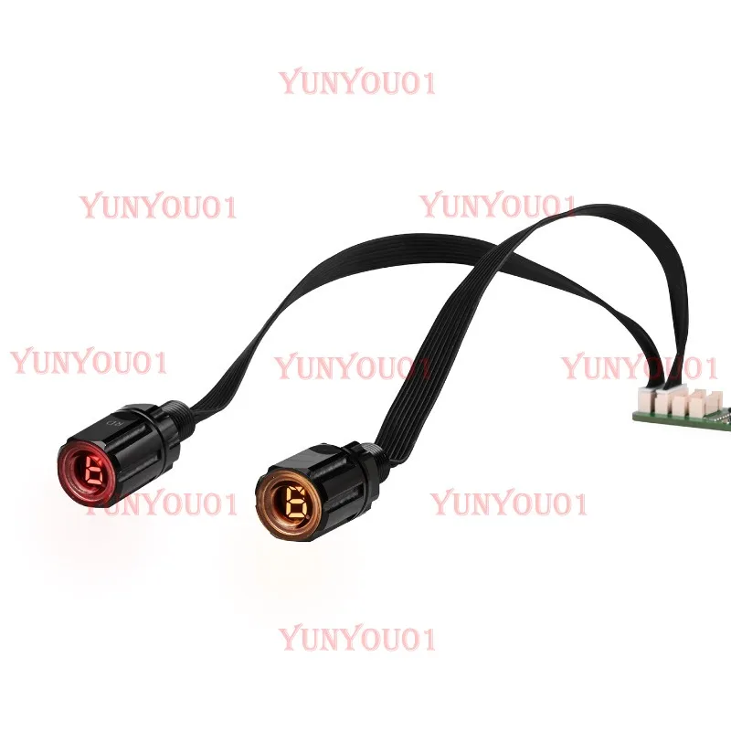 

Underwater Digital Tube Waterproof LED Deep Water Digital Display 0.28 Inch 7 Segment Gonyang ROV Display Module M10