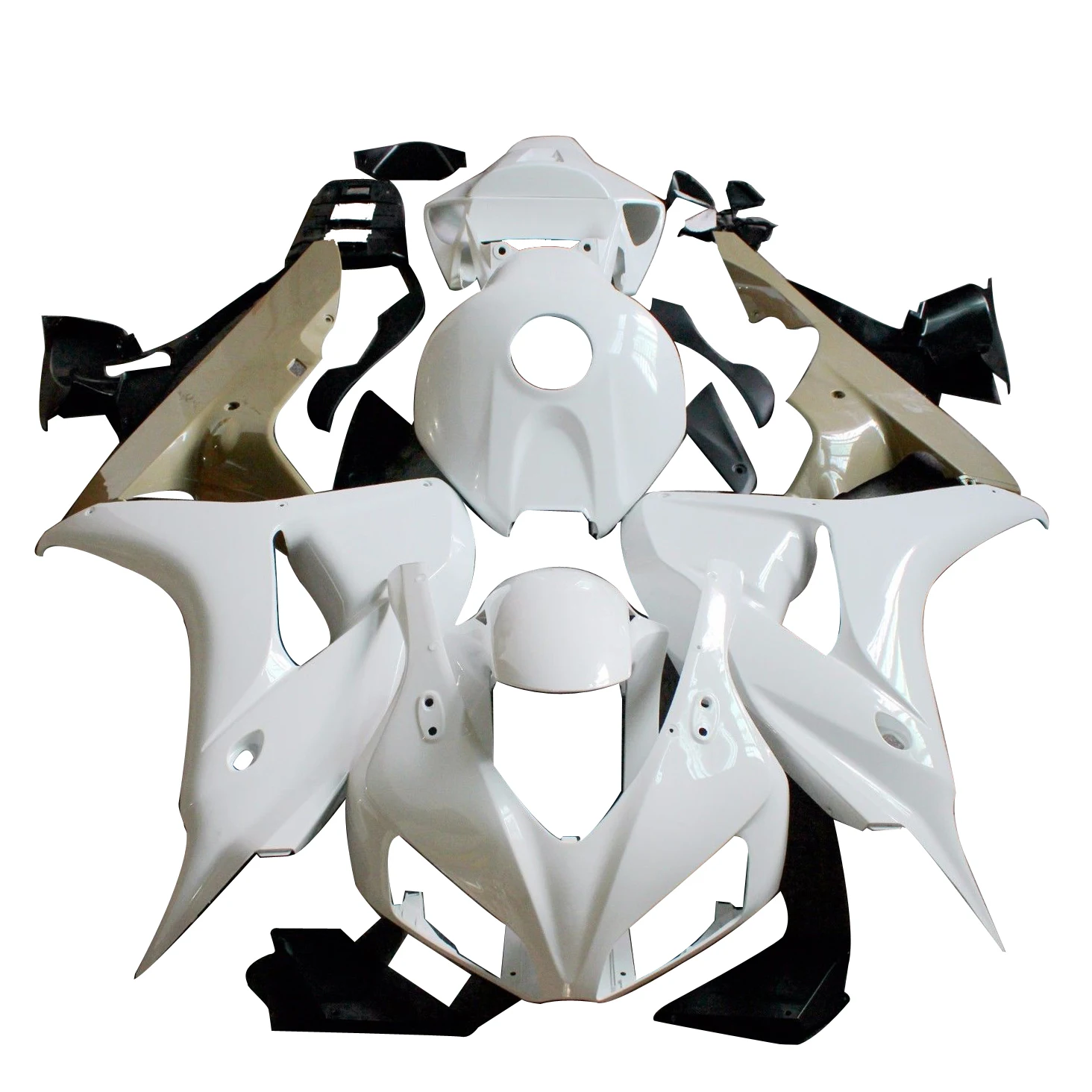Topteng Bodywork Fairing ABS Injection Molding Unpainted for Honda CBR1000 RR 2006-2007