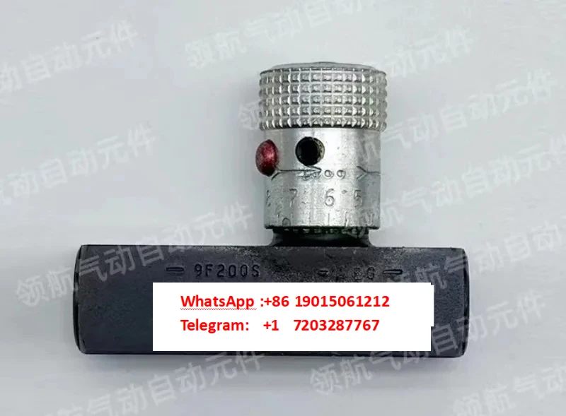 1 piece New tubular flow control valve 9F200S 9F400S 9F600S 9F800S