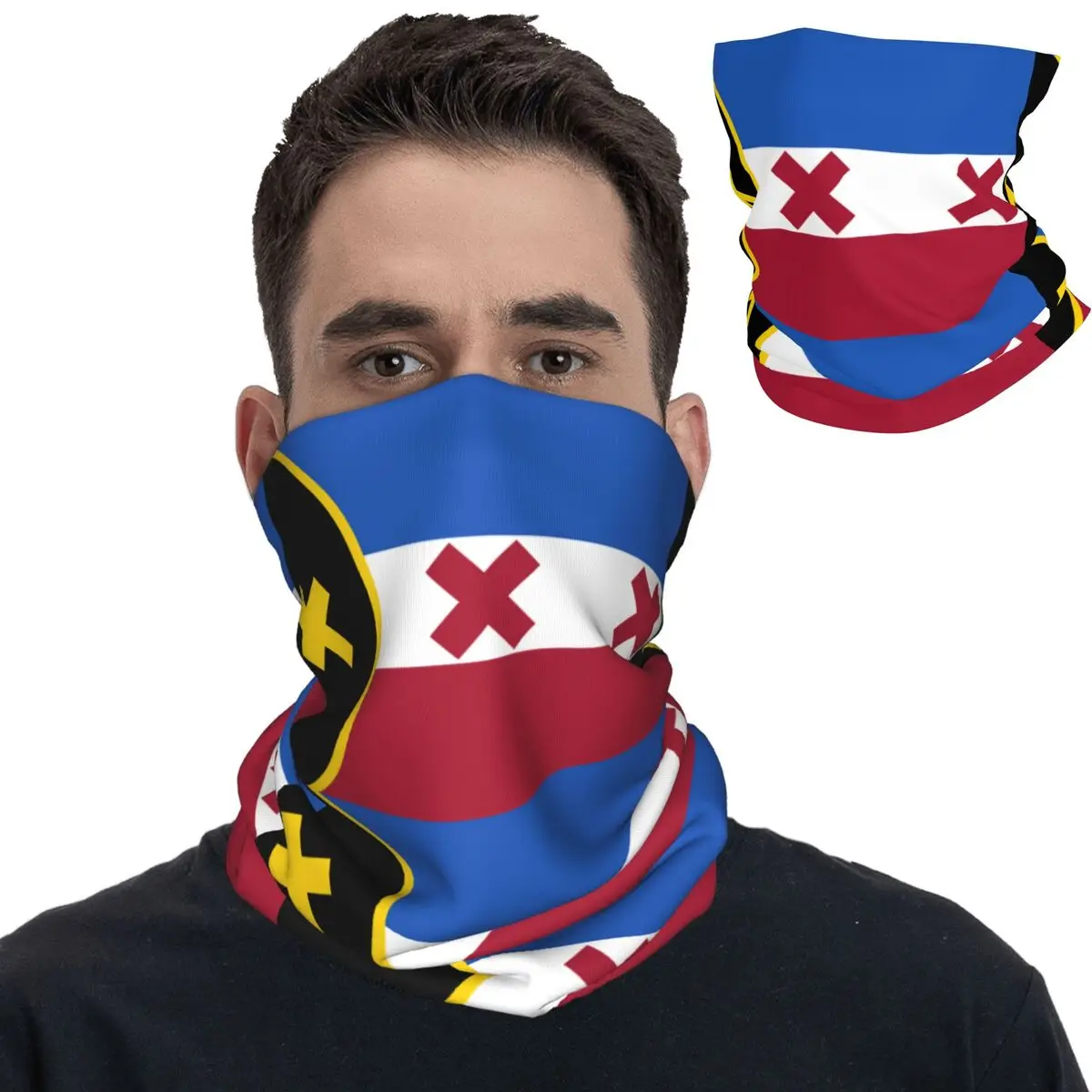 L'manberg L Manberg Lmanberg Bandana Neck Cover  L'Manburg Lmanburg Manburg Dream SMP Game Mask Scarf Multi-use Face Mask Hiking