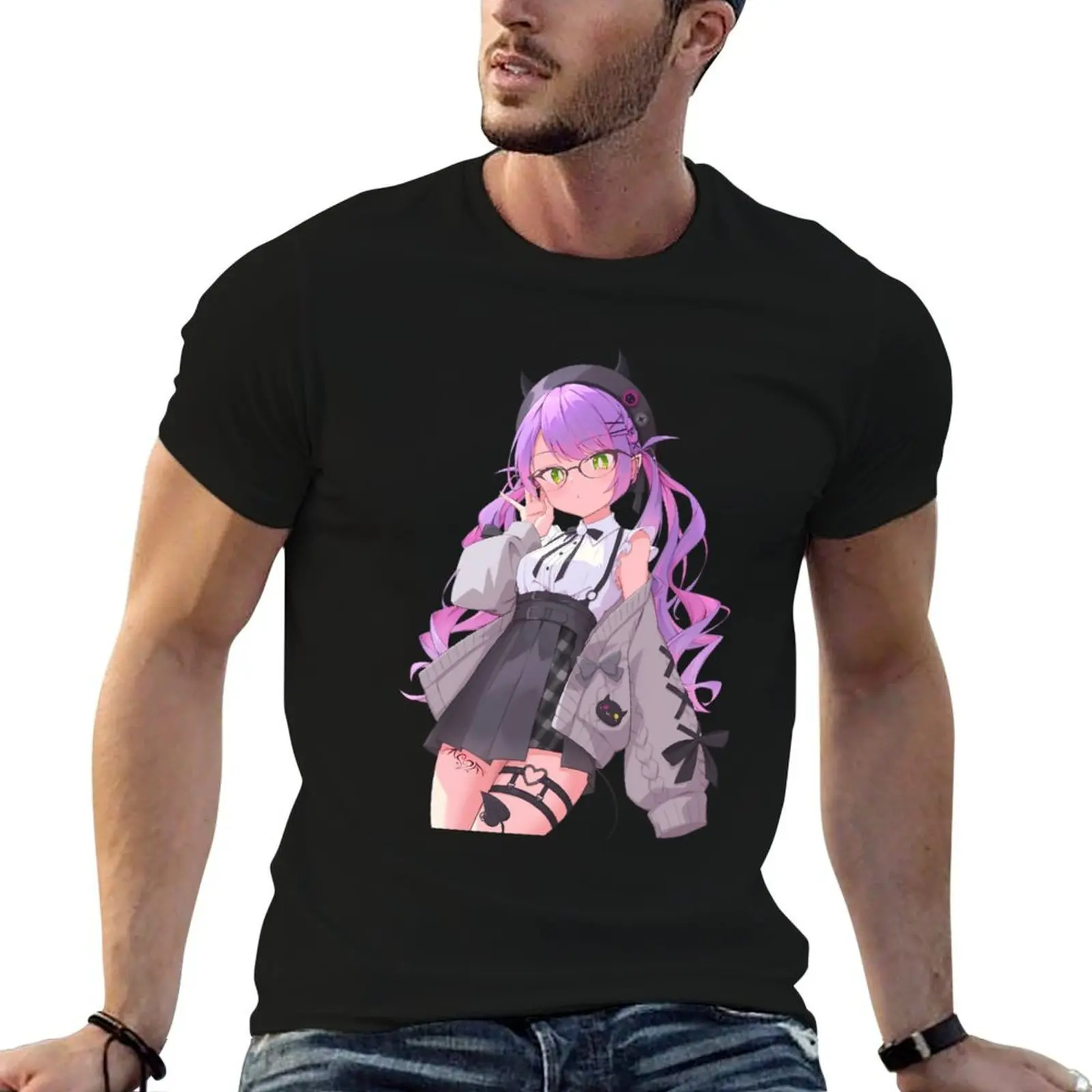 

Tokoyami Towa T-Shirt man t shirts high quality luxury brand t shirts cotton 100% t shirt man cotton T-shirt