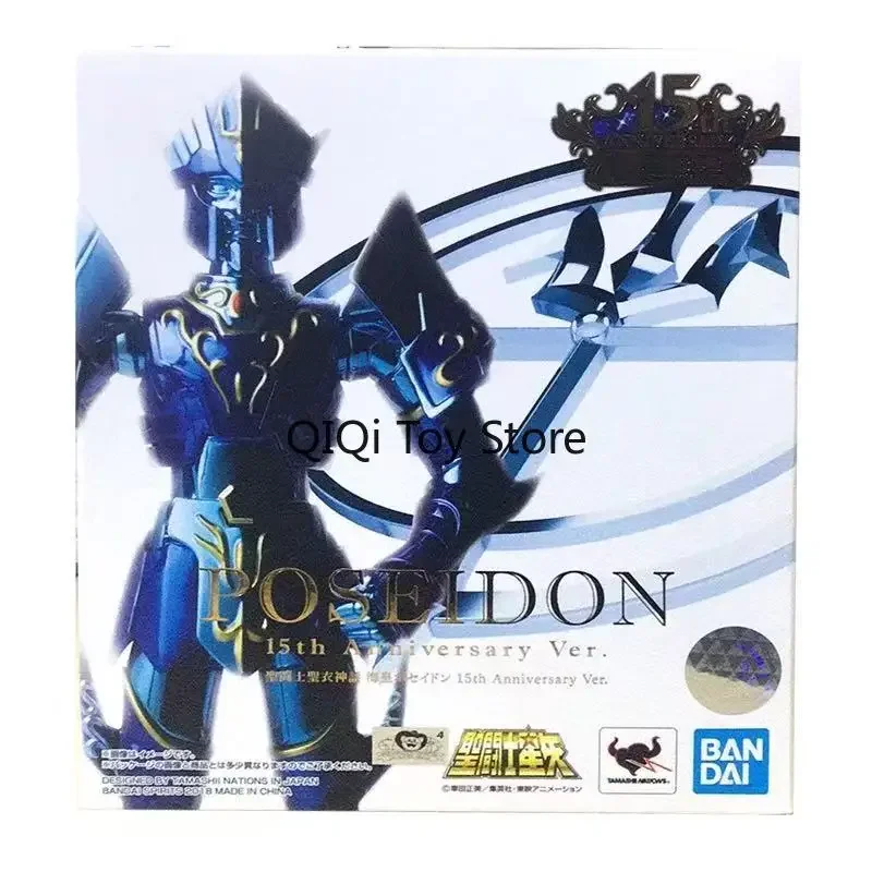 Bandai Saint Fighter Roupas Sagradas Mito Sea Fighter Mar Imperador Poseidon 15o Aniversário Edição Comemorativa Local