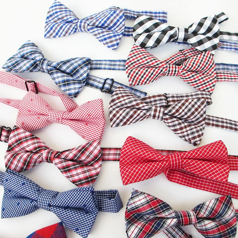 Children Bow Tie Baby Boy Kid Clothing Accessories Solid Color Gentleman Shirt Neck Bowknot Colourful Cravats Gift