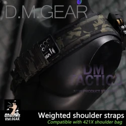 DMGear-Correa de hombro pesada, accesorios tácticos multifuncionales para Satchel, 421X