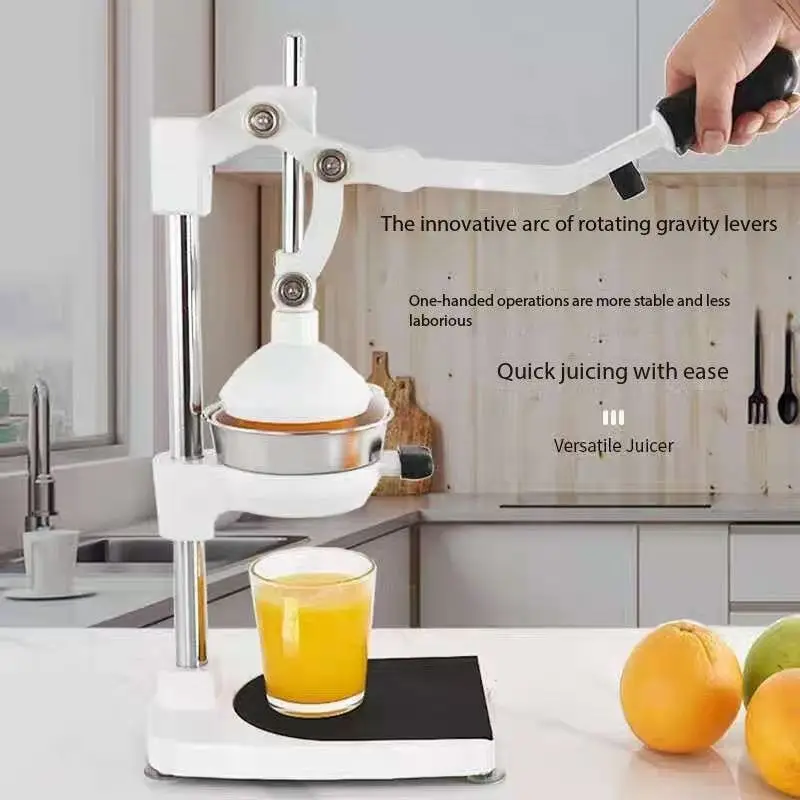 Manual Juicer, Commercial Flat Mouth Juicer Squeezer For Pomegranate Orange Watermelon Juice Orange Juice