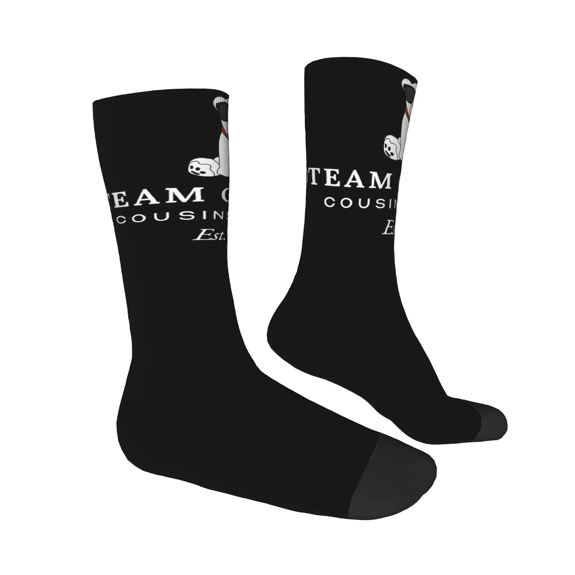 جوارب جميلة من Team Conrad للنساء والرجال قابلة للتنفس للصيف والشاطئ، جوارب مريحة متوسطة الحجم ماصة للعرق