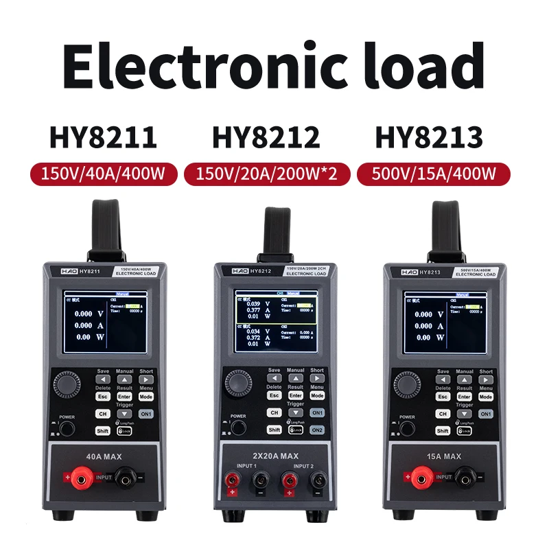 150V 20A Programmable DC Electronic Load Tester Battery Discharge LED Power Supply Measurement 200W