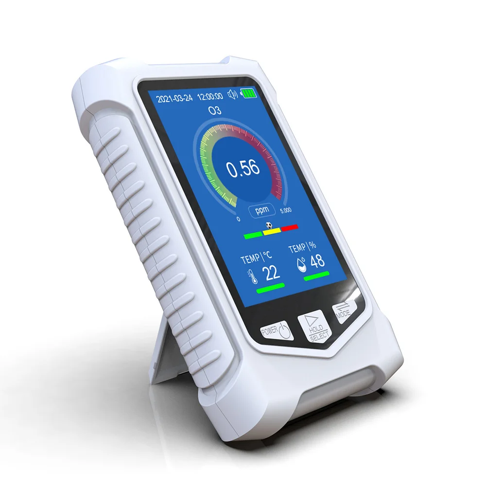 

Latest DM126-O3 Ozone Quality Detector Temperature Humidity Sensor Tester, LCD Screen Display Ozone Accurate Value Meter