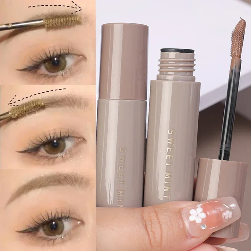 Long Lasting Waterproof Liquid Eyebrow Dyeing Cream Natural Eyebrow Mascara Makeup Beauty Tool Brow Gel Enhancer Women Cosmetics