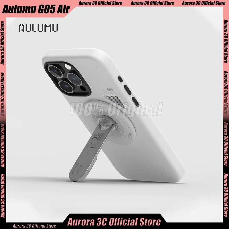 

Aulumu G05 Воздушный магнитный держатель Многофункциональная складная подставка для телефона для iPhone 16 Pro Max/15/14/13 с инструментом для открытия Ультратонкий