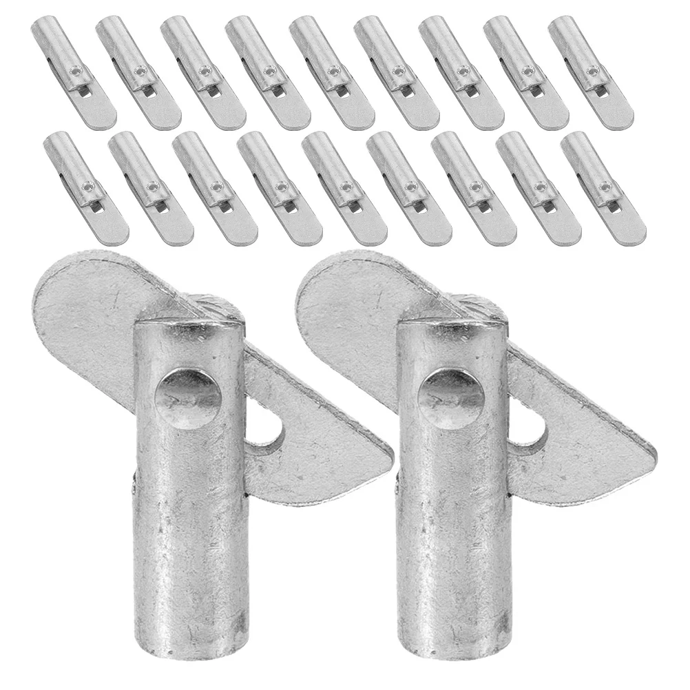 

20Pcs Scaffold Locking Pins Heavy Duty Galvanized Steel Quick Install Scaffolding Fasteners Scaffolding Repair Accessories