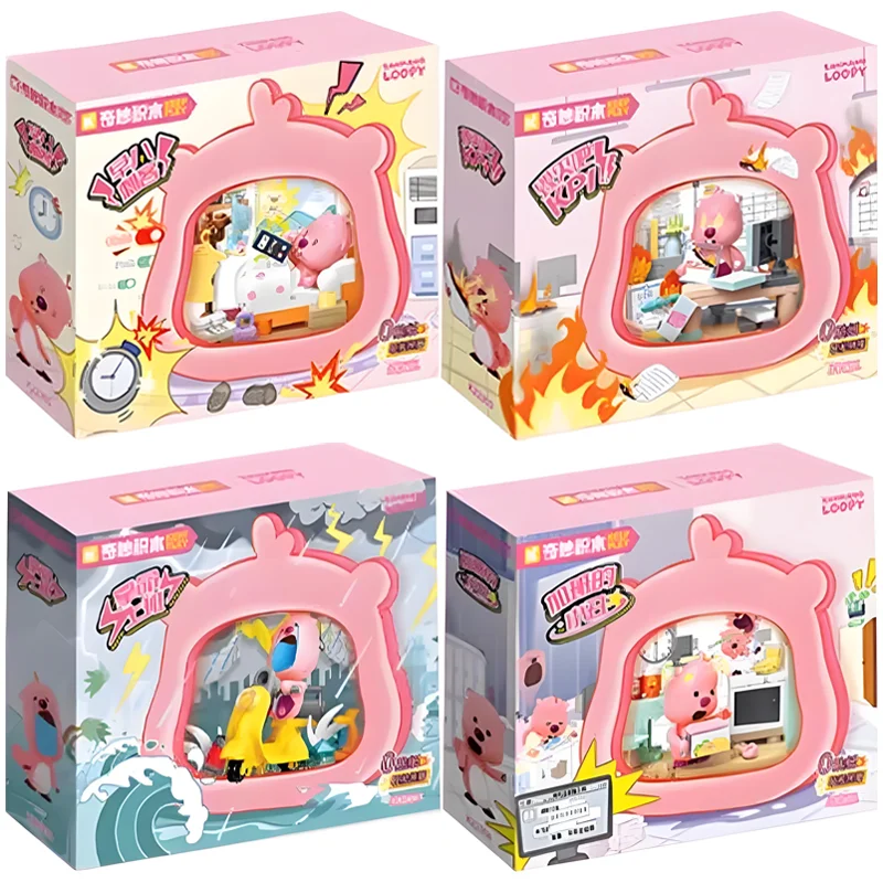 

Zanmang Loopy Building Blocks Keeppley Assembling Model Toys Desktop Decoration Puzzle Birthday Gifts for Boys and Girls