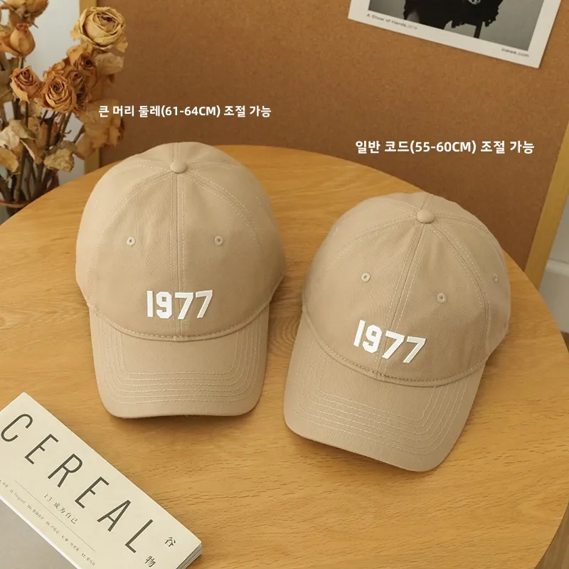 Big Head Circumference Baseball Cap Men and Women Summer All-Match Big Face Make Your Face Look Smaller 64cm Plus size Pure C...