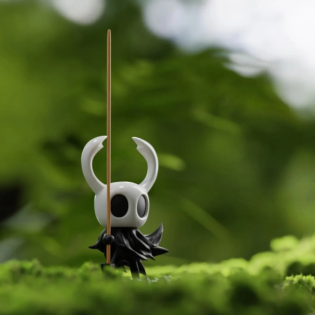 10 cm Anime Hollow Knight Actionfigur Kawaii Statue Plug-in Räucherstäbchenhalter Desktop Kreative Ccool Dekoration Geschenke