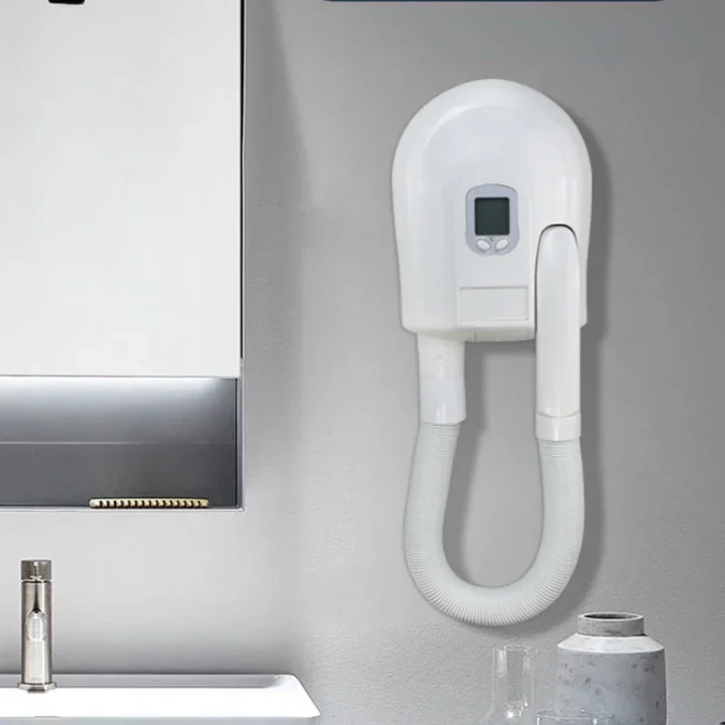 

Bathroom hair dryer, skin dryer, wall-mounted LCD five-speed temperature control, overheating and leakage prevention