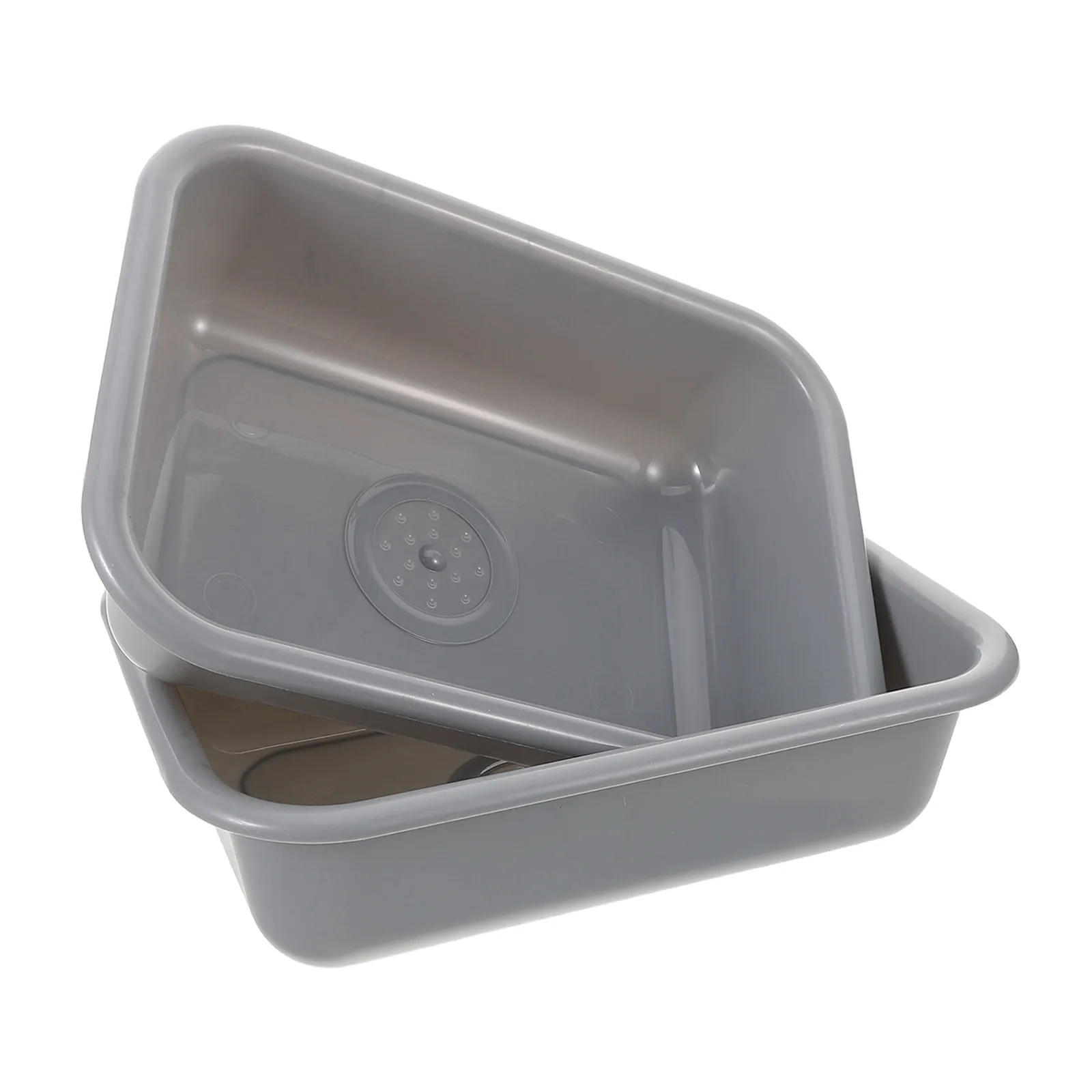 

2 Pcs Children's Kitchen Toys Pretend Play Accessories Toddler Sink Mini Plastic