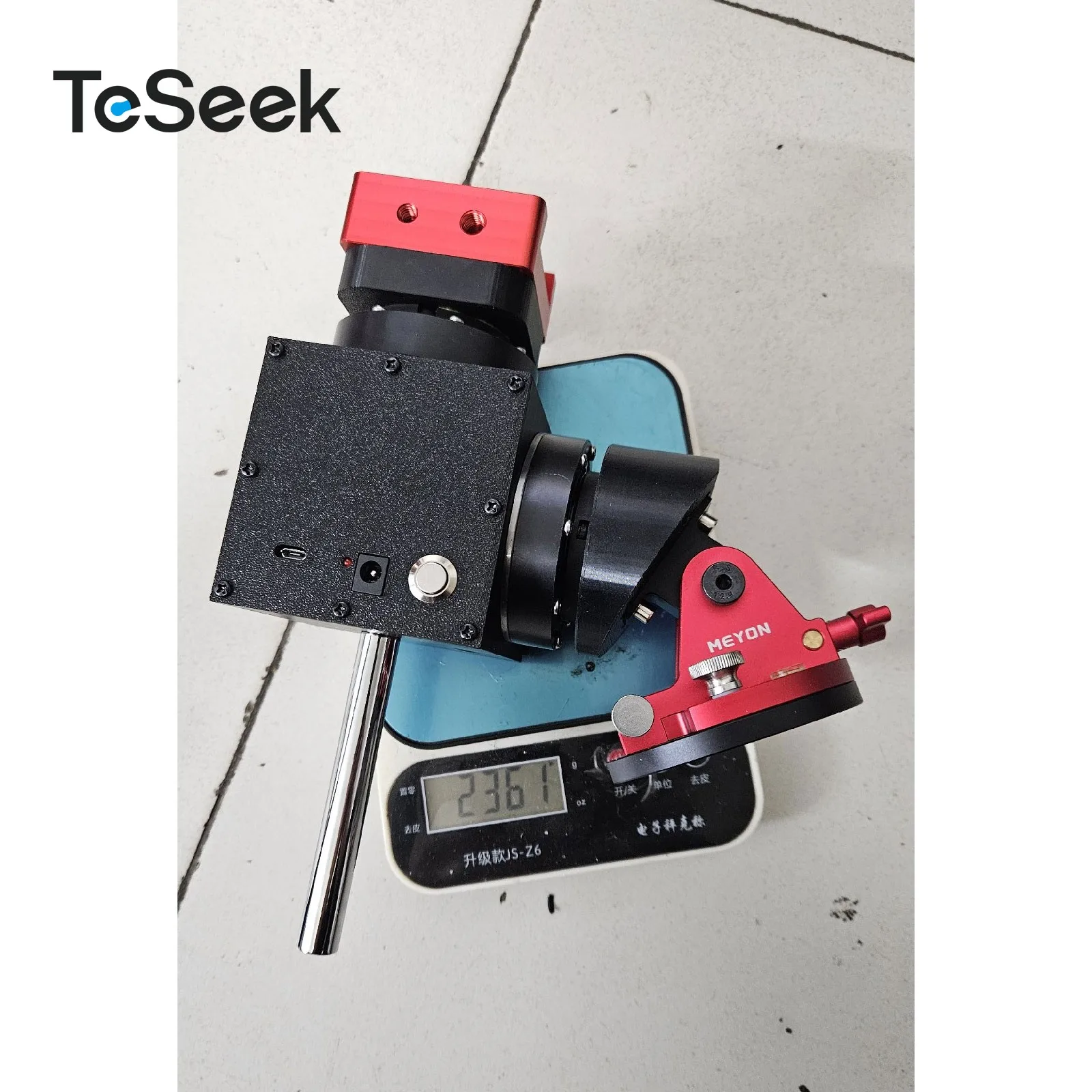 Support harmonique TeSeek HM-17PE pour monture équatoriale EQ avec capacité de charge de 18 kg pour télescope astronomique  1420