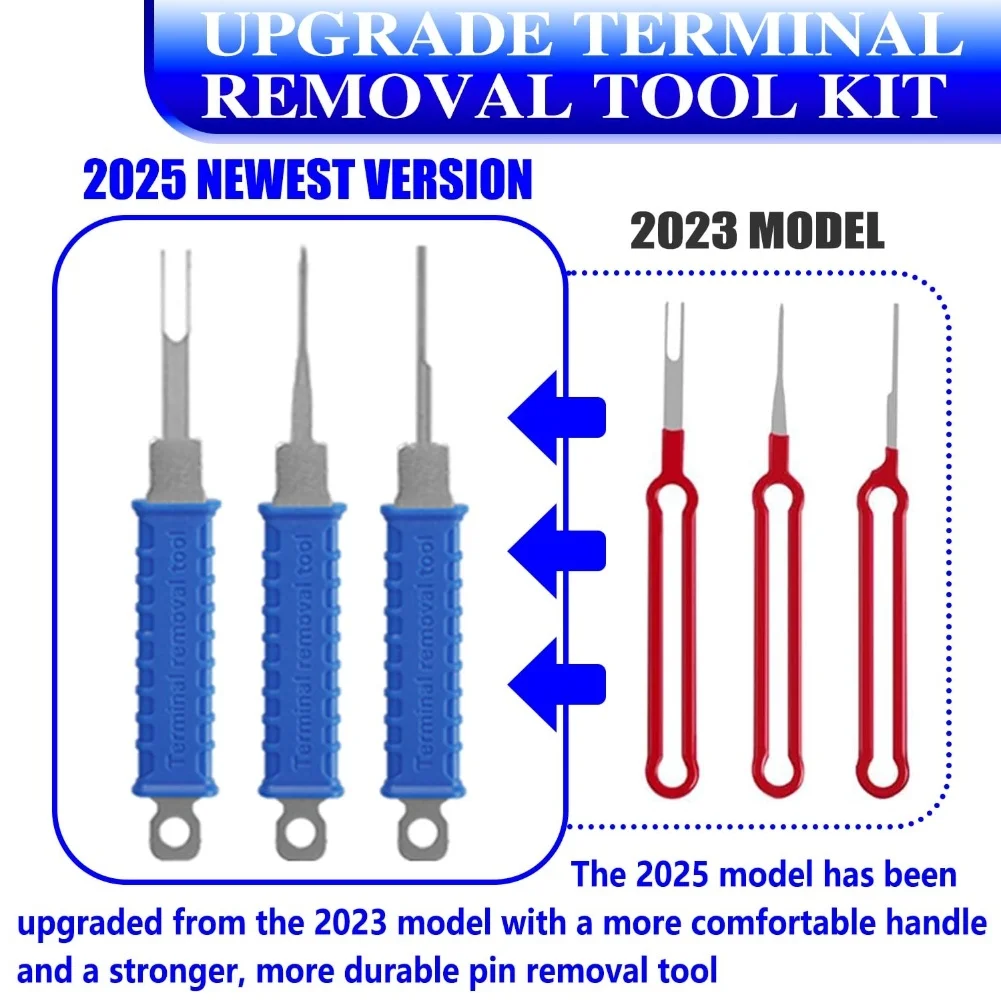 36pcs Automotive Terminal Removal Tool Set Case Pin Extractor Tool Release Electrical Wire Connector Puller Terminal Ejectors