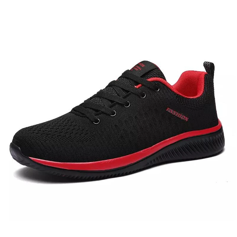 Men Women Couple Running Shoes 2023 Autumn Light Comfortable Lace-up Shoes Black Sports Womens Shoes Womens Fashion Sneakers