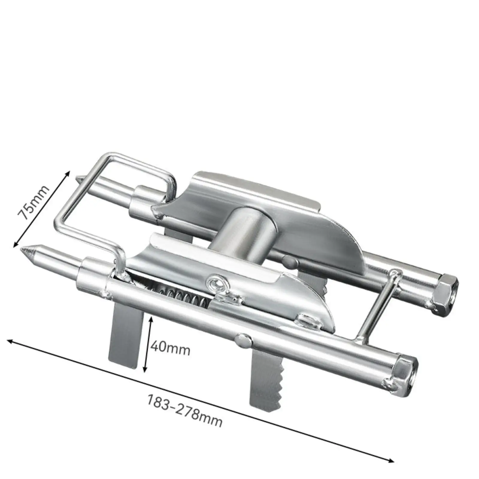 Practical Wire Threading Aid Steel Cable Tensioner Roller Guide Clamps for Electrical Installations and Electricians