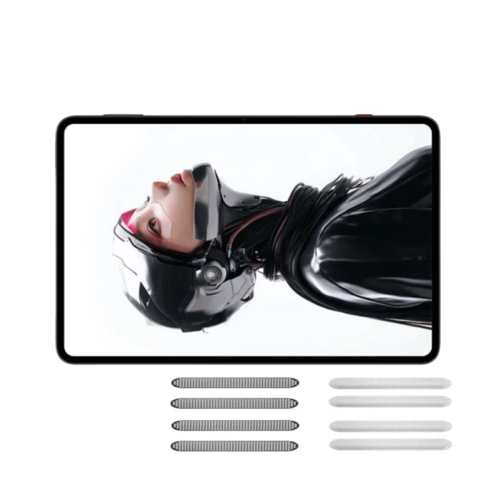 1 conjunto protetor de tela para redmagic astra gaming tablet 9h película protetora de vidro temperado hd filme poeira malha lente protetor conjunto