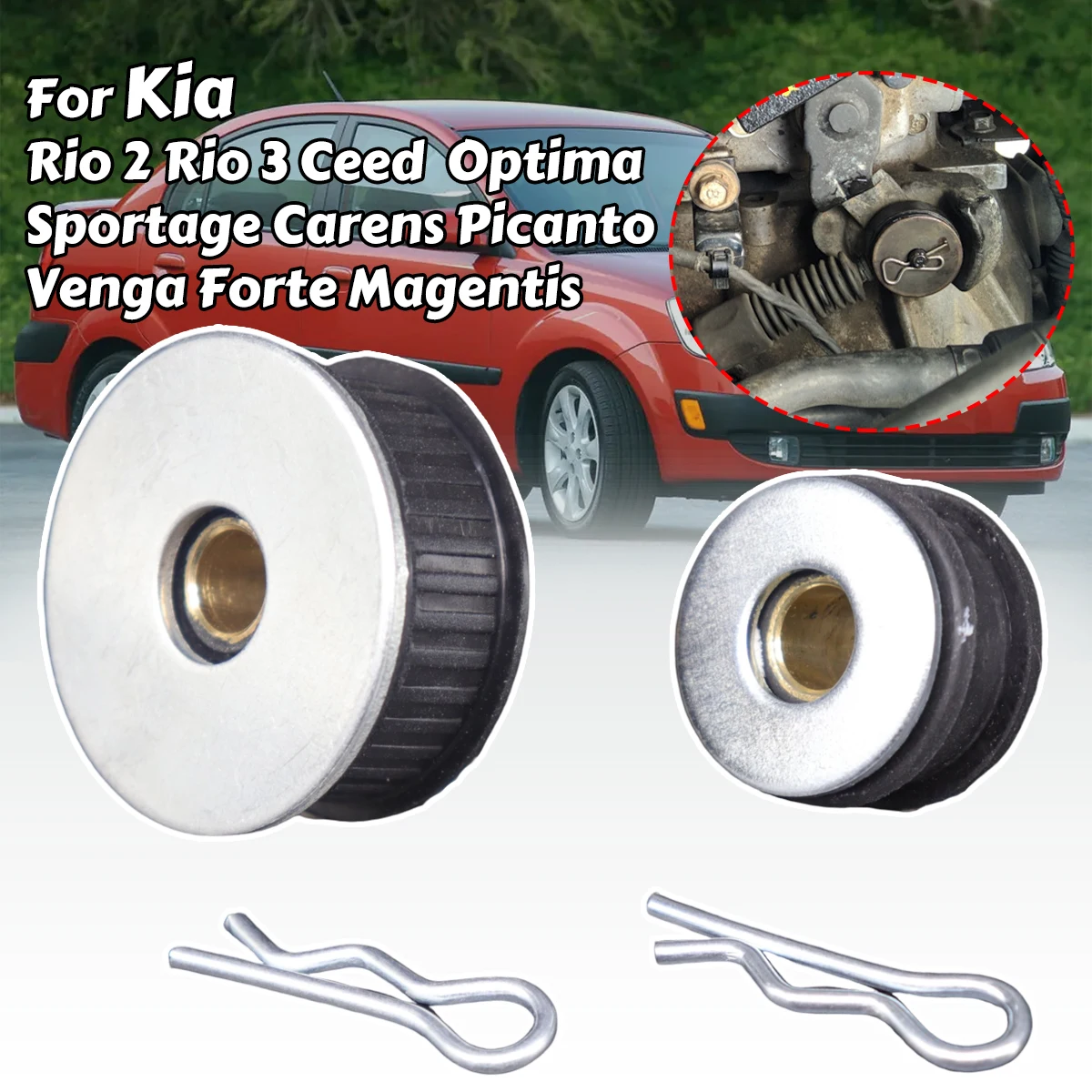 

Gearbox Shift Cable Linkage Control Bushing For Kia Ceed Sportage Optima K5 MS Magentis Forte W/ Washer Cotter Pin Clip Rplace