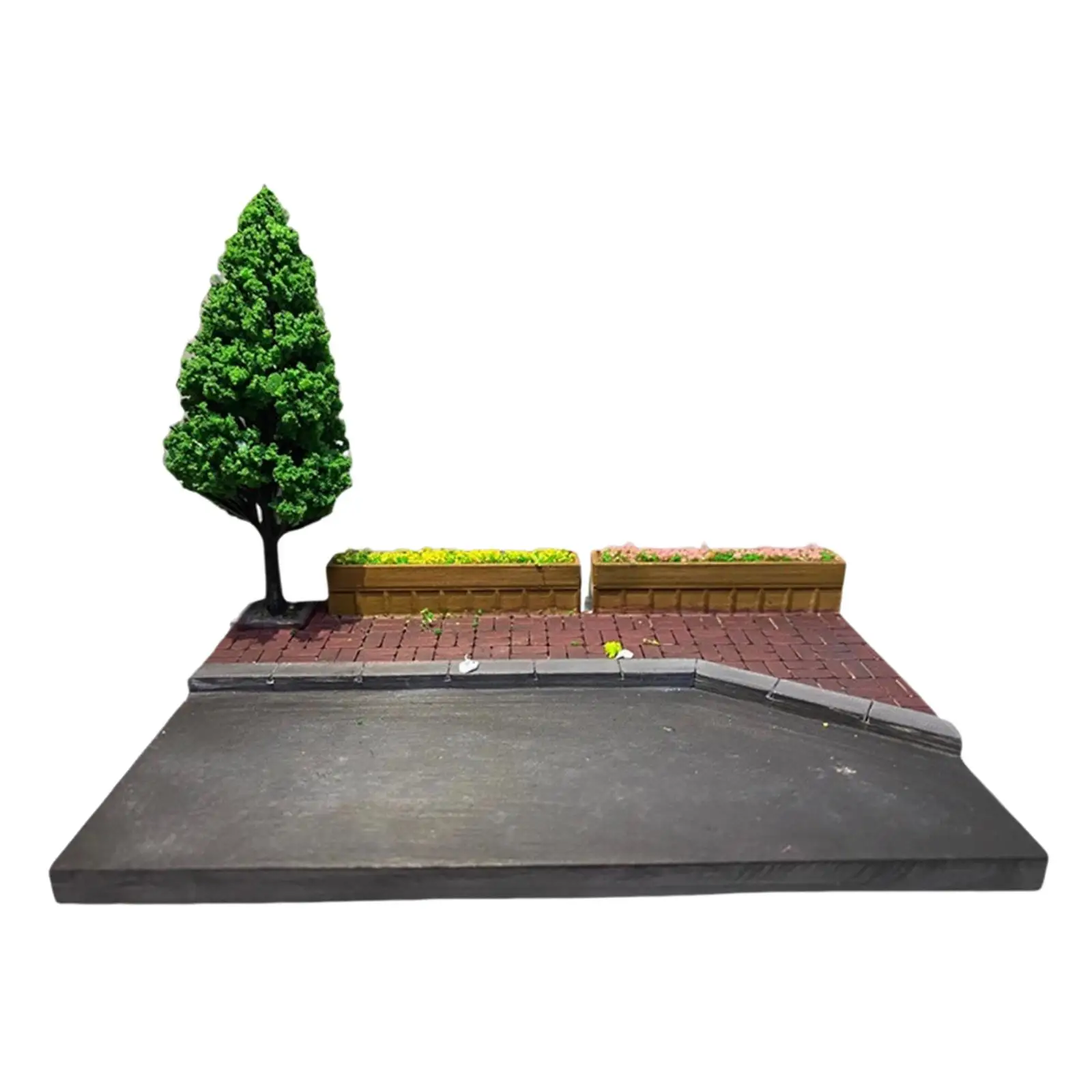 

1/64 Scale Miniature Scene Model Ornament Background Backdrop Scene Model for Tiny Figure Collections Mini Car Decoration