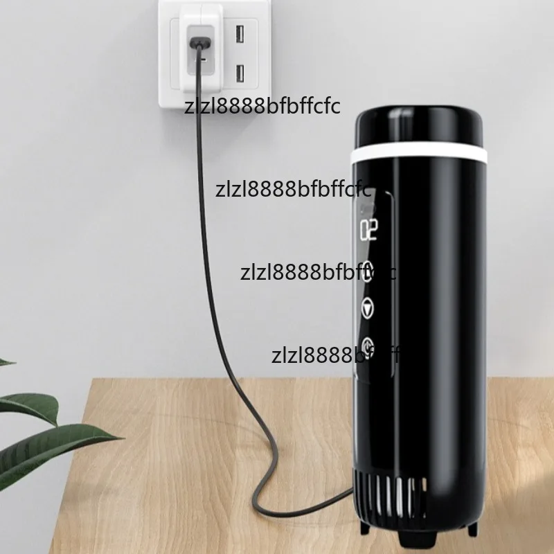 Suitable for intelligent temperature controlled cooling cup, rechargeable dual-mode cooling and heating mini storage box