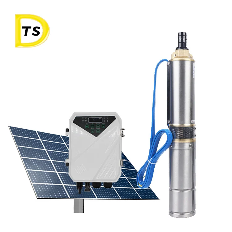 

Solar photovoltaic water pump 24V 48V high head solar deep well pump