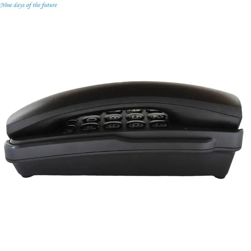 Bathroom Safe Corded Phone Wall Mountable Installation Corded Telephone for Home Company Hotel Office Accessories E65A