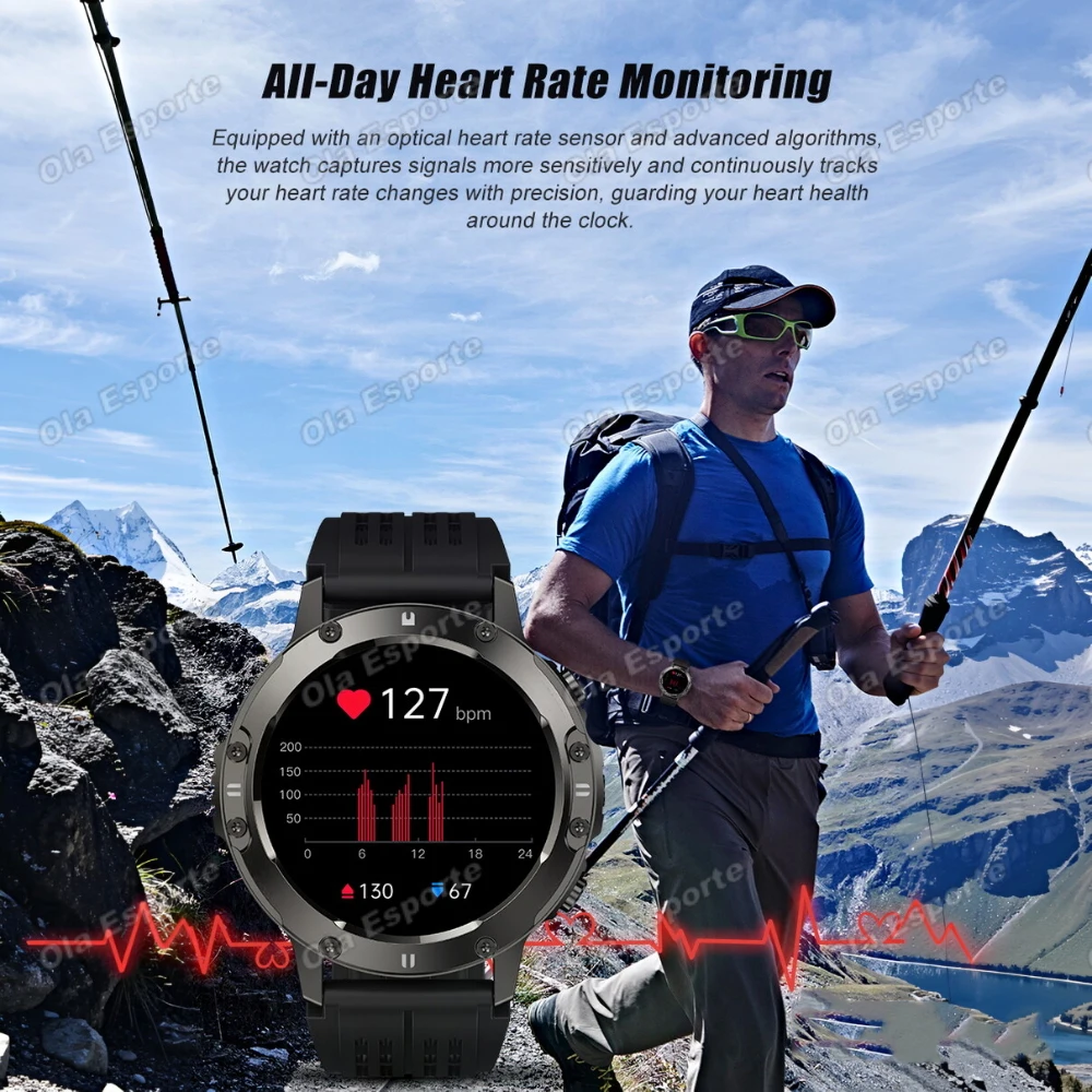 ミリタリーアウトドア1.39インチTFT丸型スクリーン360 - Smartwatch X12 のレビューと価格