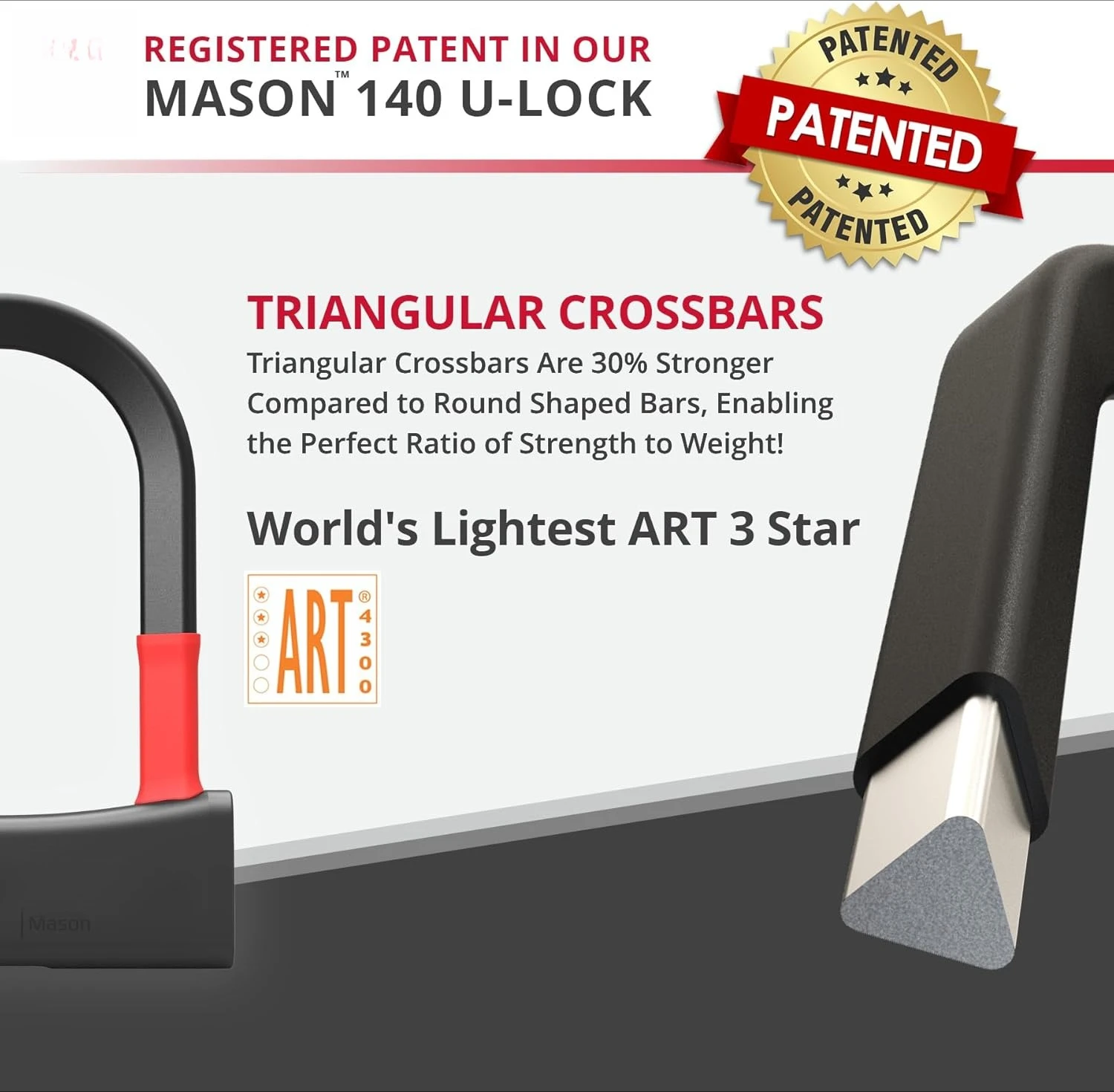 قفل الدراجة على شكل حرف U - حاصل على براءة اختراع شديدة التحمل ومضادة للسرقة Diamond Secure ULock - أداة أمان فائقة للدراجة · مبيعات المصنع مباشرة #3