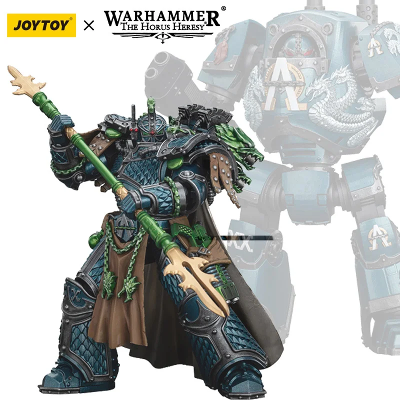 JOYTOY Warhammer 30K Legion Alfa Alpharius Primarch XX Legii Figurka Akcji 1/18 Model Dreadnought Contemptor Zabawka Prezent