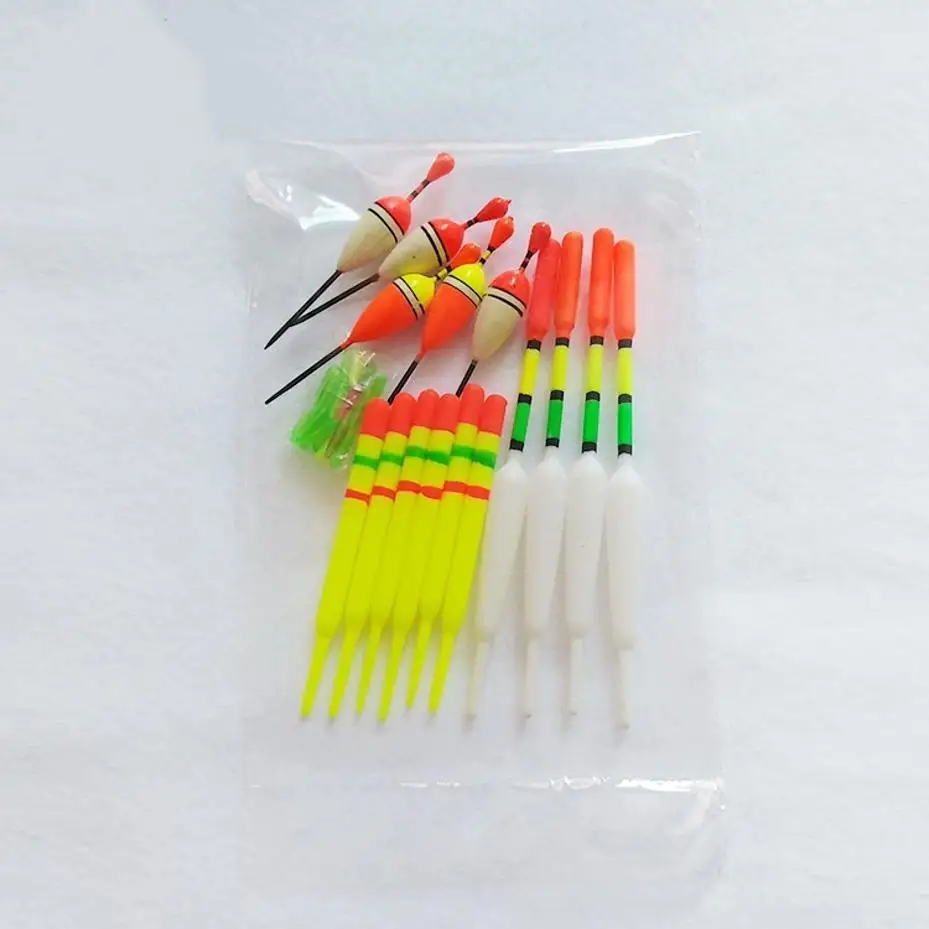 1Set (15Pcs) Portable Fishing Float With Multiple Size Combinations Suitable For Most Fish Hunting Outdoor Fishs Equipment