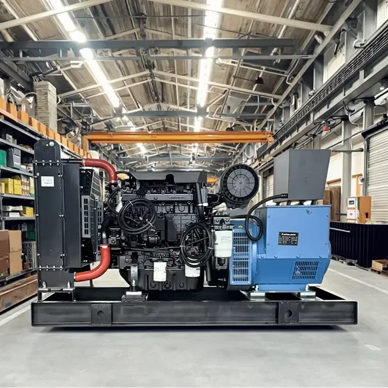Portable 50kW 88kVA Generator, Small Power Generator Set, Open 400V 1500rpm Generator, Emergency Power Outage