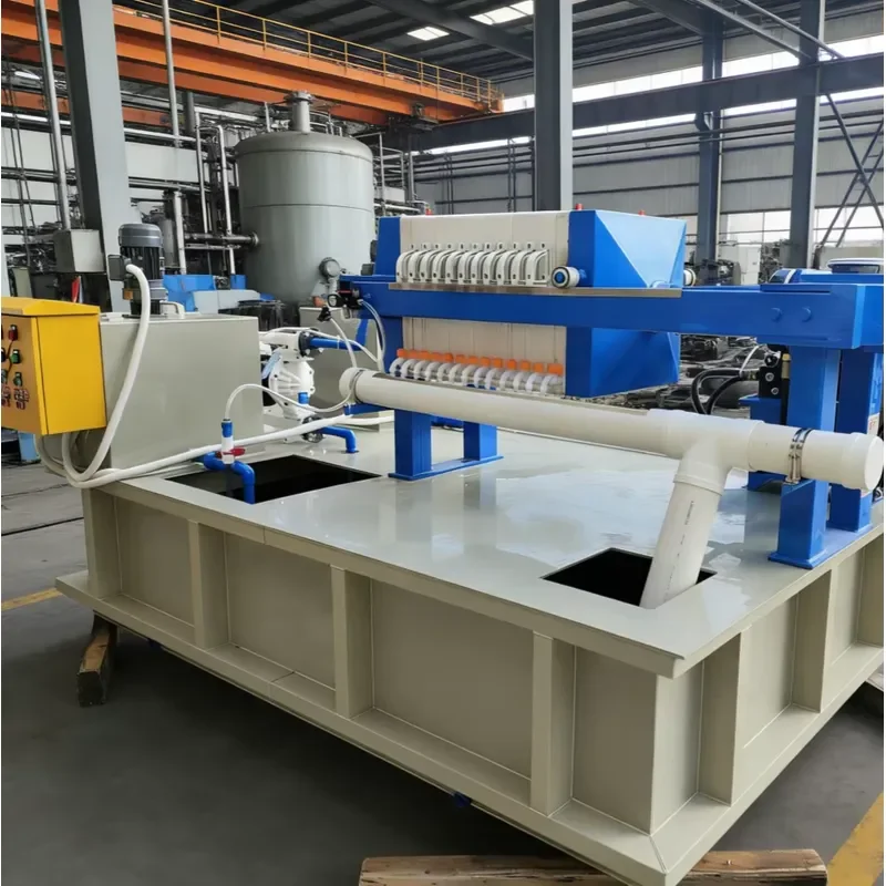 Customized New Embedded Plate Frame Semi-Automatic Polypropylene Filter Press 5m Filter Area 30mm Cake Thickness