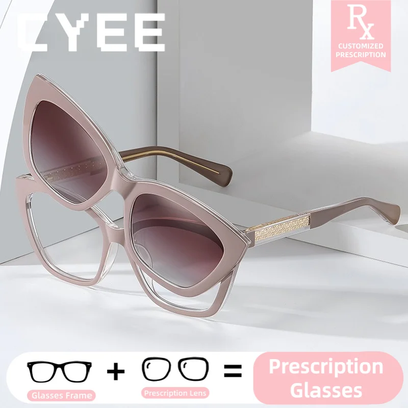 cyee-nuovo-modello-personalizzato-di-occhiali-anti-luce-blu-per-donne-occhiali-fotocromatici-per-miopia-personalizzazione-occhiali-da-vista-su-prescrizione