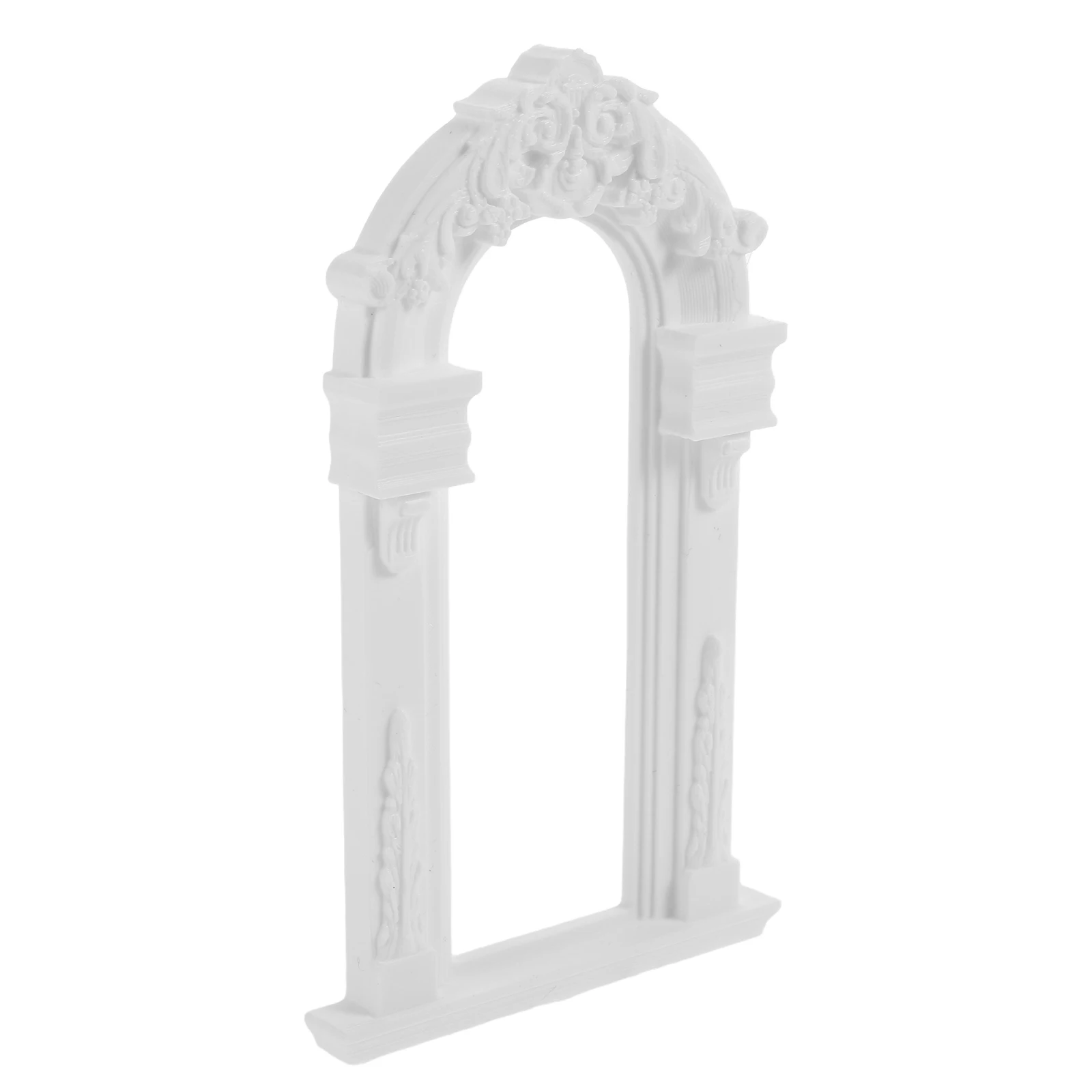 

Handmade Wedding Flower Door Dollhouse Decor Decorative Arch Garden Decoration European Style