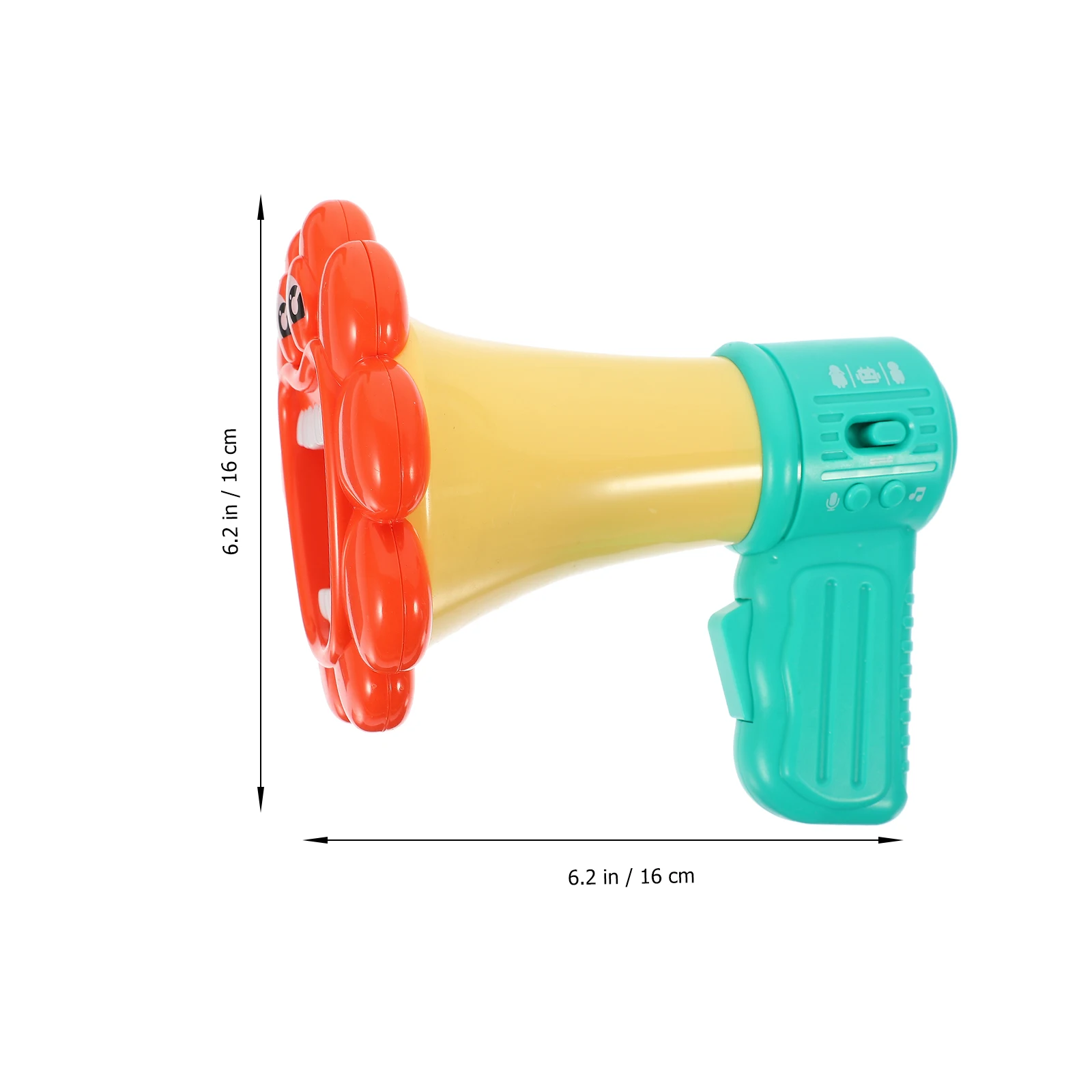 Funny Voice Changer Loudspeaker Electronic Plaything Unique Design Kids Role Cosplay Stage Performance Speaker