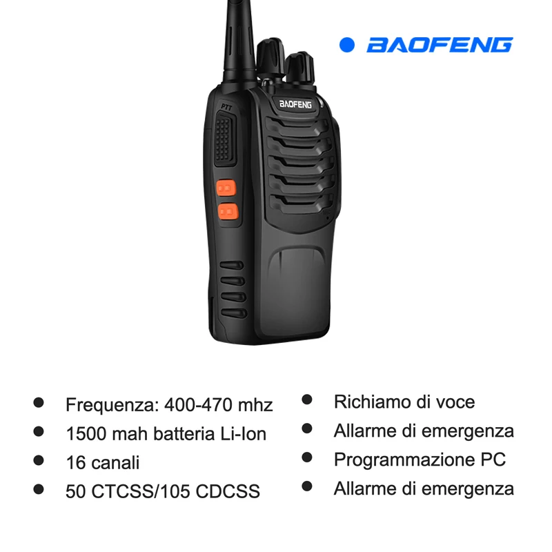 2Pcs/Lot baofeng BF-888S Walkie Talkie Two-way Radio Set BF 888s UHF 400-470MHz 16CH walkie-talkie Radios Transceiver