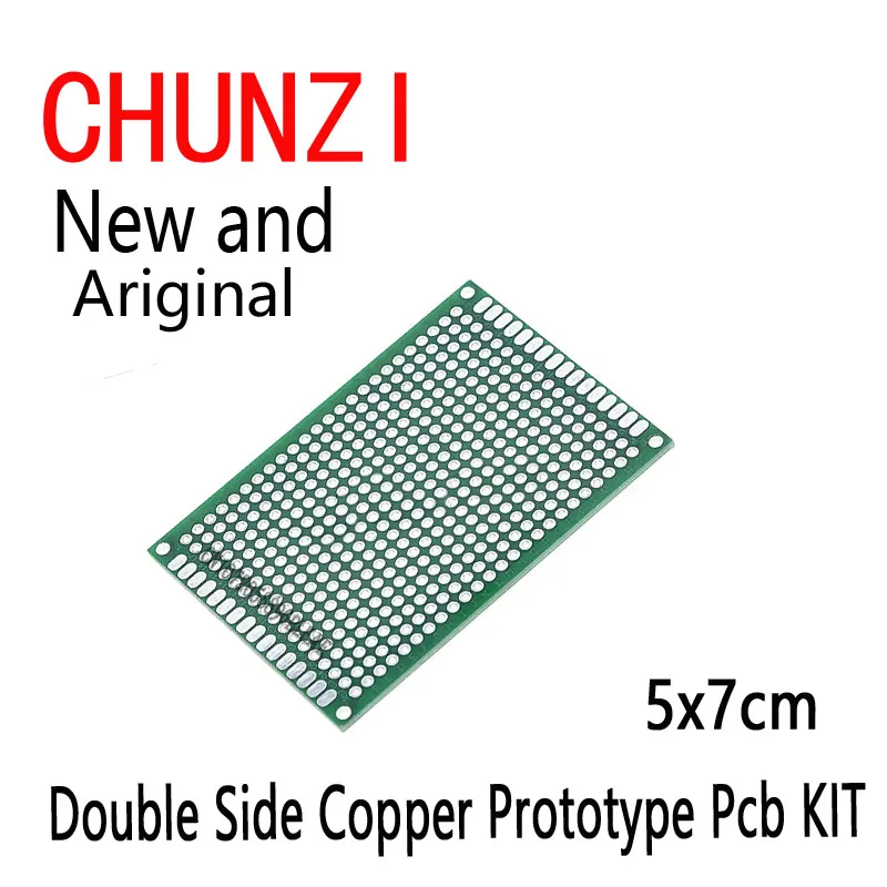 4Pcs Double Side Copper Prototype Pcb KIT Universal Board for Ardui  Igmopnrq 5x7 4x6 3x7 2x8CM