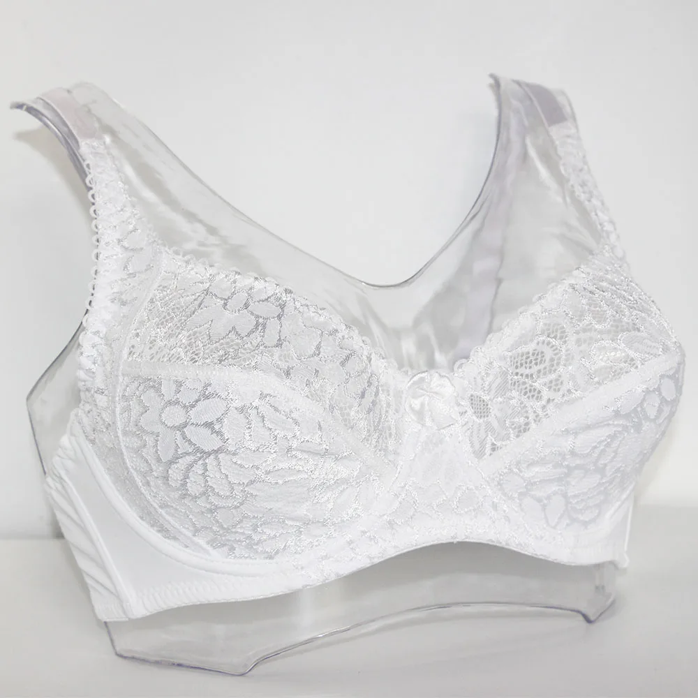 Soutien-gorge en dentelle pour femmes, Bralette respirante à armatures, broderie soyeuse au toucher, BH Top B C D DD E F