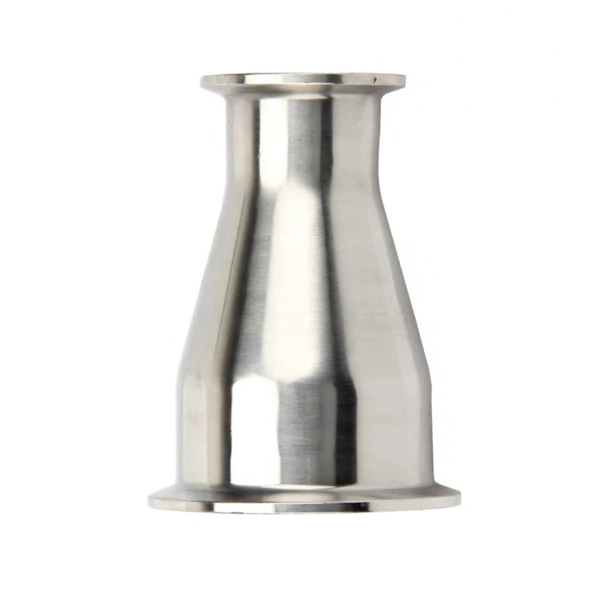 

O/D 19/25/32/38/45/51/63/76/89/102mm Reducer SS304 Stainless Steel Sanitary Ferrule 50.5-119mm Connector Pipe Fitting Tri Clamp