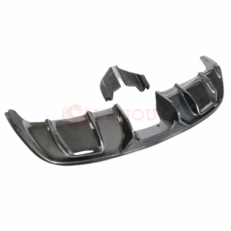 

СТИЛЬ УГАРНОЕ ВОЛОКНО ЗАДНИЙ БАМПЕР ГУБ ЗАДНИЙ РАЗНИЦА для JAGUAR F-TYPE