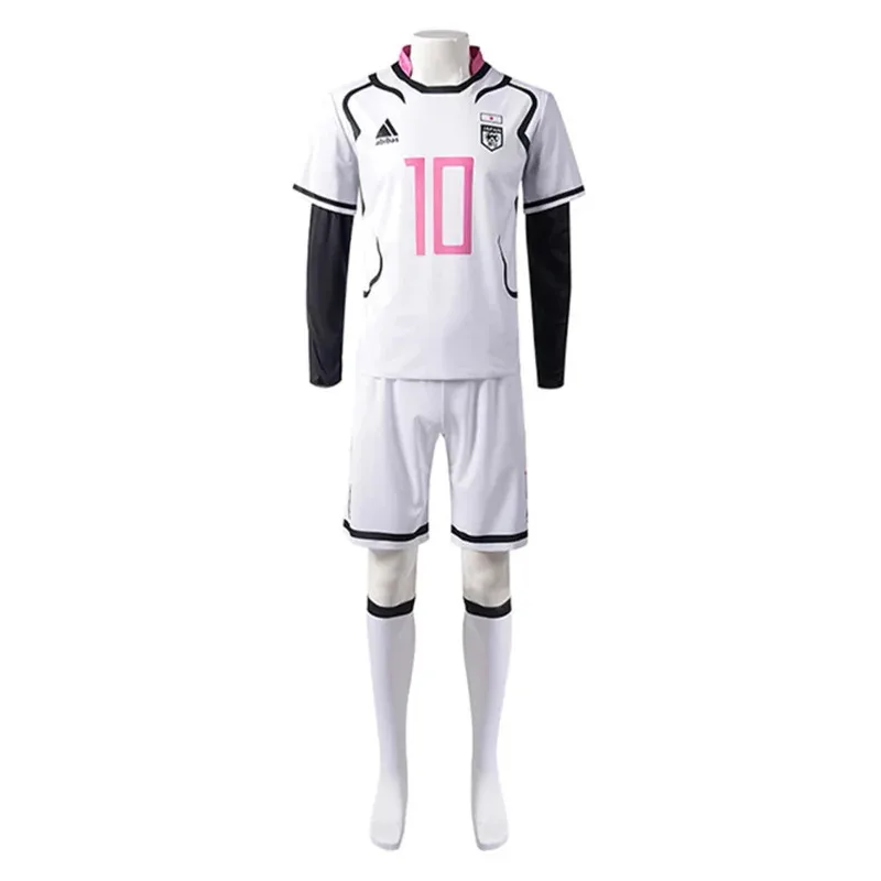 

dd54Sae Itoshi Cosplay Anime Costume Blue Lock Role Play Boys T-shirt Shorts Set Football Sportswear Man Halloween Party Clothe