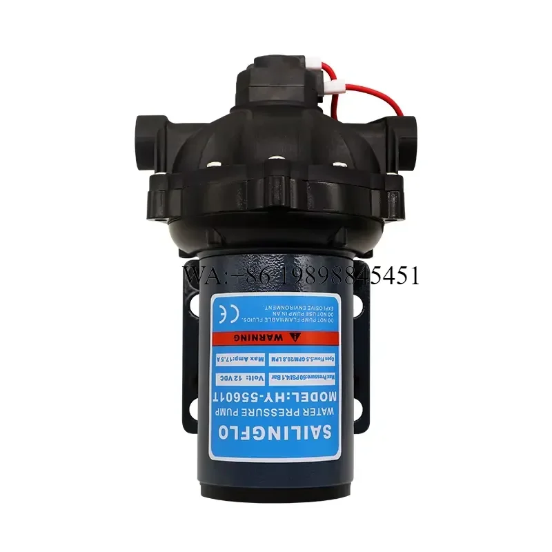 WMWMNU 12V DC 20L/min 60PSI Diaphragm Water Pump for Small Car Wash Agricultural Spraying Marine RV Yacht