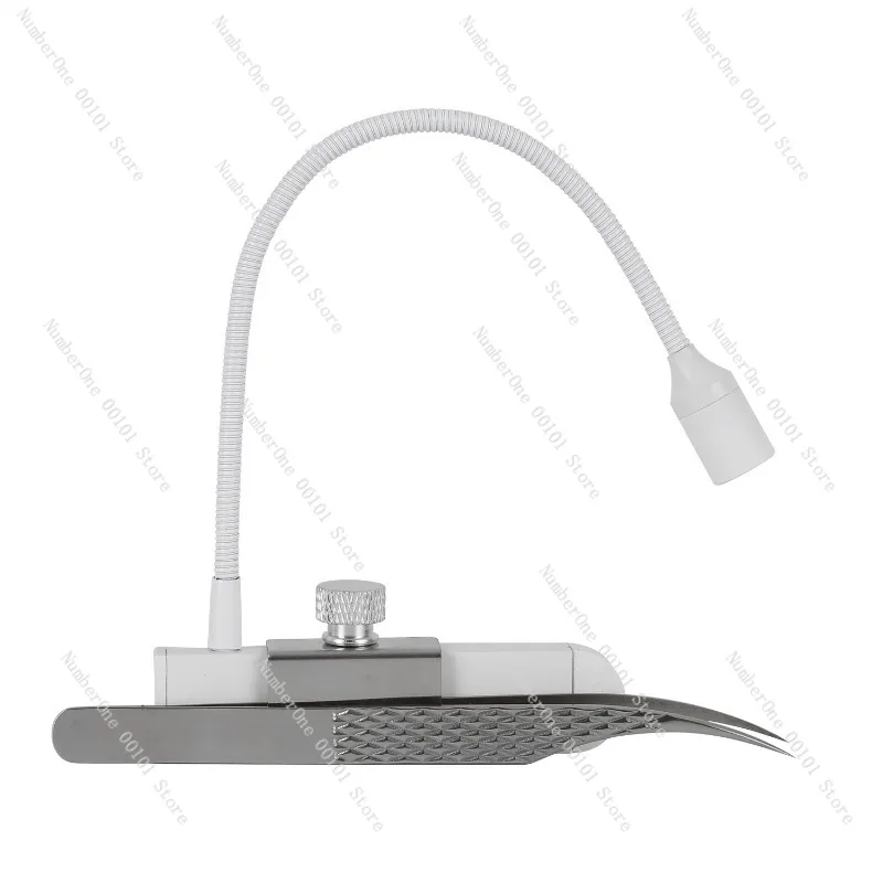UV Eyelash Light 395nm Eyelash Glue Curing LED UV Light Foot Switch Portable Handheld Tweezers Light
