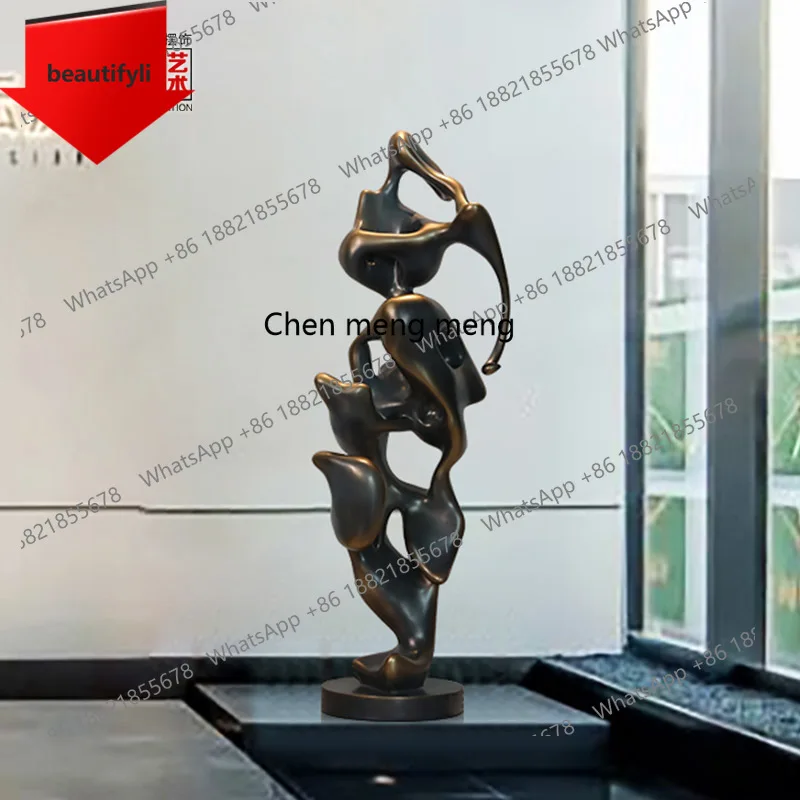 

M07 New Chinese Taihu stone ornament creative floor sculpture living room large simulation decoration