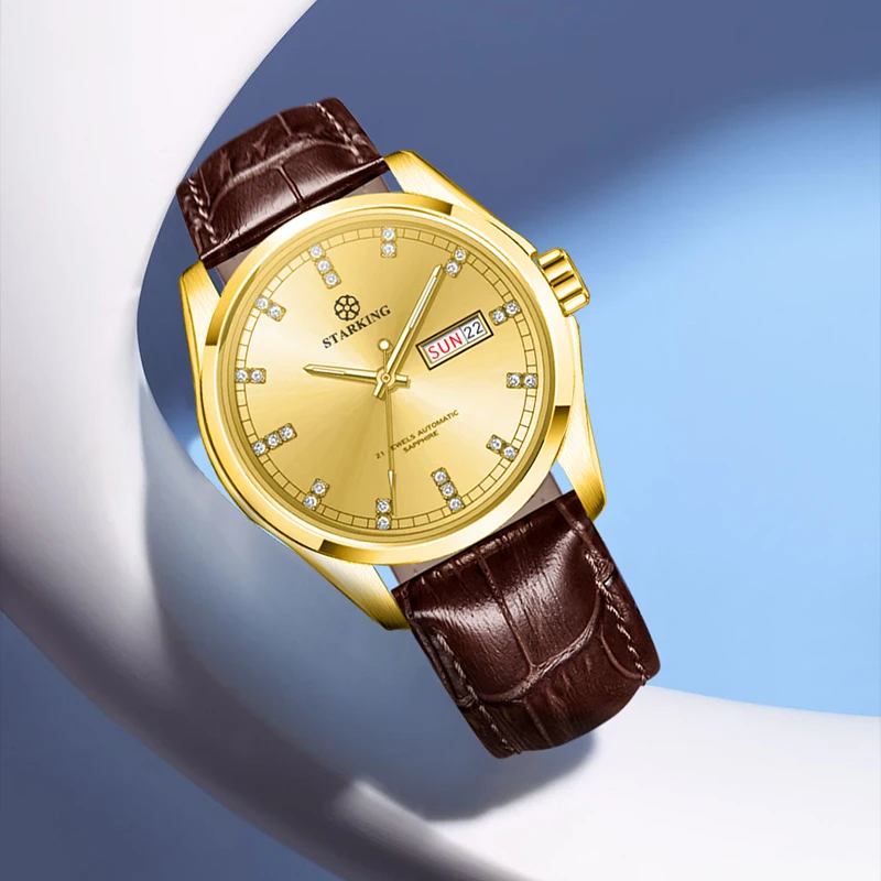 

YMS Original Automatic Watch for Men Auto Date Calendar Display Luxury Top Brand Business Men's Mechanical Wristwatches AM0149