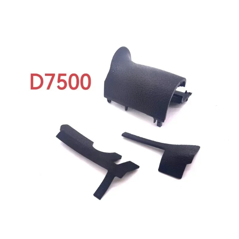 3Pcs Front Cover Case Grip Side +thumb Rubber Unit for Nikon D7500 Digital Camera Repair Part